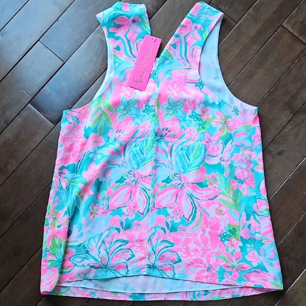 Lilly Pulitzer Colorful Lyle Top